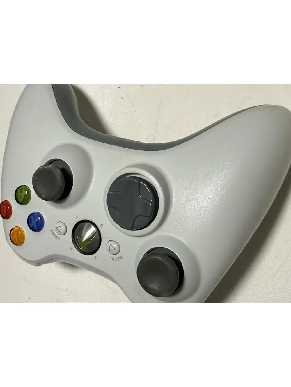 Official OEM Microsoft Xbox 360 White Controller Not Working Lot Of 2